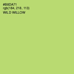 #B8DA71 - Wild Willow Color Image
